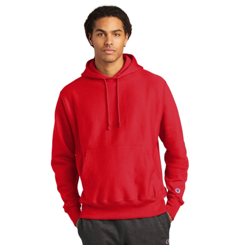 Champion‎ Red Men's Hoodie